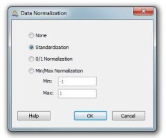 Data normalization.